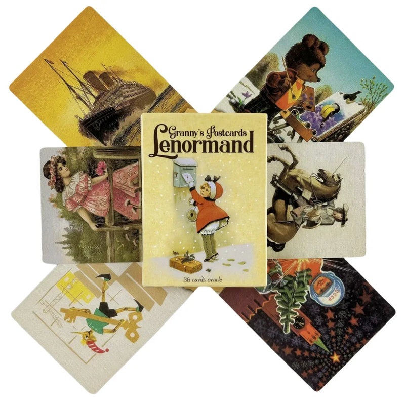 Postcards Lenormand - Baralho Cigano
