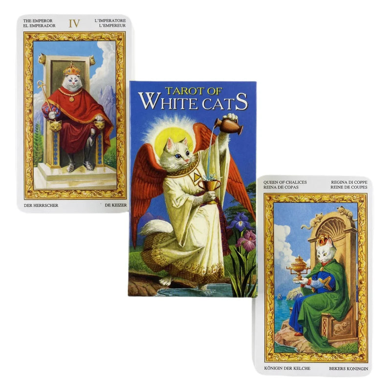 Tarot Of White Cats Cards